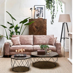 Riviera Maison 3,5-Sitzer-Sofa Kendall, Natural