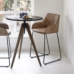 Riviera Maison Barhocker Frisco Drive Camel Pellini-www.Stil-Ambiente.de-