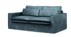 Riviera Maison 2,5-Sitzer-Sofa Continental, Petrol-8720142207250-Stil-Ambiente-4808002