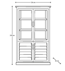 Riviera Maison Buffetschränke Pacifica, M-8718056624294-Stil-Ambiente-407670