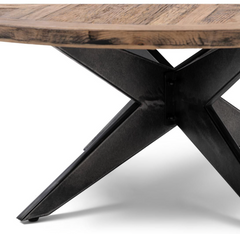 Riviera Maison Couchtisch Falcon Crest, Ø100-8720142297237-Stil-Ambiente-483950