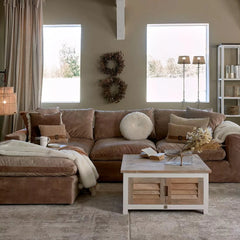 Riviera Maison Couchtisch Pacifica, 90x90-8720142204327-Stil-Ambiente-456160