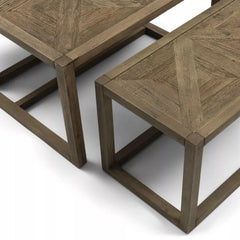 Riviera Maison Couchtisch Set Romora Bay 80x80CM-8720794061897-Stil-Ambiente-537540