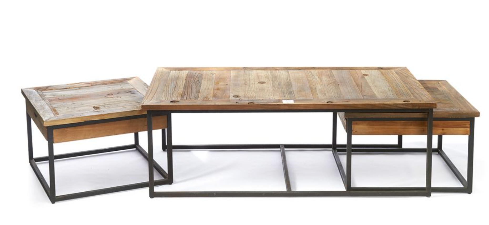 Riviera Maison Couchtisch Shelter Island, Satz von 3-8718056395538-Stil-Ambiente-292510