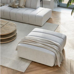 Riviera Maison Dazzle Footstool Antique White-8720794001312-Stil-Ambiente-8232001