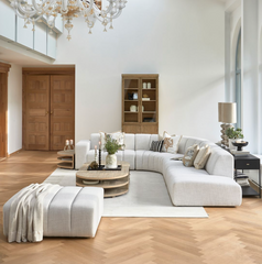 Riviera Maison Dazzle Footstool Antique White-8720794001312-Stil-Ambiente-8232001