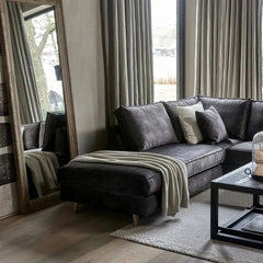 Riviera Maison Ecksofa Links Kendall, Grimaldi Grey-Riviera Maison-8720142054342-Stil-Ambiente-6366011