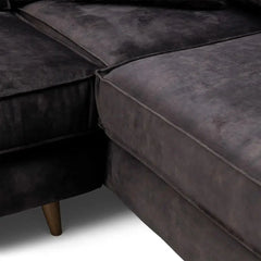 Riviera Maison Ecksofa Rechts Kendall, Grimaldi Grey-Riviera Maison-8720142054878-Stil-Ambiente-6378011