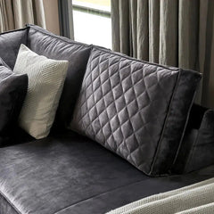 Riviera Maison Ecksofa Rechts Kendall, Grimaldi Grey-Riviera Maison-8720142054878-Stil-Ambiente-6378011