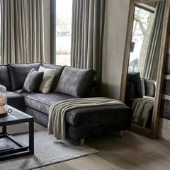 Riviera Maison Ecksofa Rechts Kendall, Grimaldi Grey-Riviera Maison-8720142054878-Stil-Ambiente-6378011