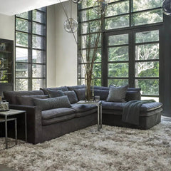 Riviera Maison Ecksofa rechts Continental, Grimaldi Grey-Riviera Maison-8720142055950-Stil-Ambiente-6402011