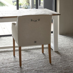 Riviera Maison Esszimmerstuhl Savile Row, Flanders Flax, Oxford Weave-8720142187361-Stil-Ambiente-4686001