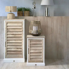 Riviera Maison Pacifica Nachttisch Left PACIFICA BED CABINET LEFT-8720142286347-Stil-Ambiente-475680