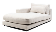 Riviera Maison Stephen Chaise Longue Left, rich tweed, antique white-8718056697649-Stil-Ambiente-7099001