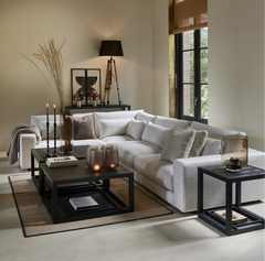 Riviera Maison Stephen Corner Arm Left, rich tweed, antique white-8720142027698-Stil-Ambiente-6515001