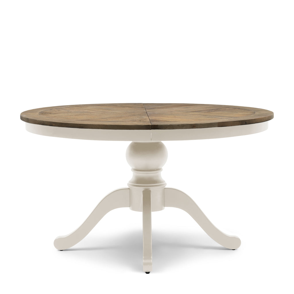 Riviera Maison Esstisch Le Marais, 140/190x140 Weiss-8720794158351-www.Stil-Ambiente.de-552890