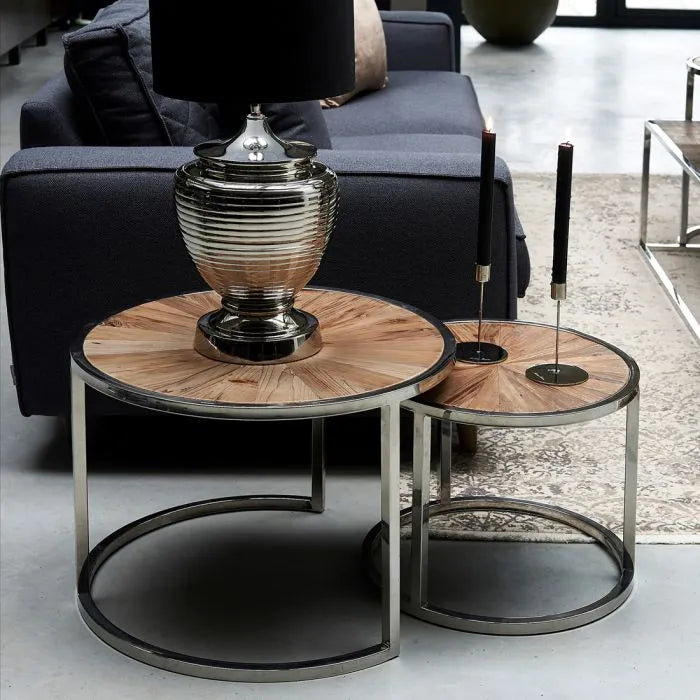 Riviera Maison Couchtisch Greenwich, Satz von 2