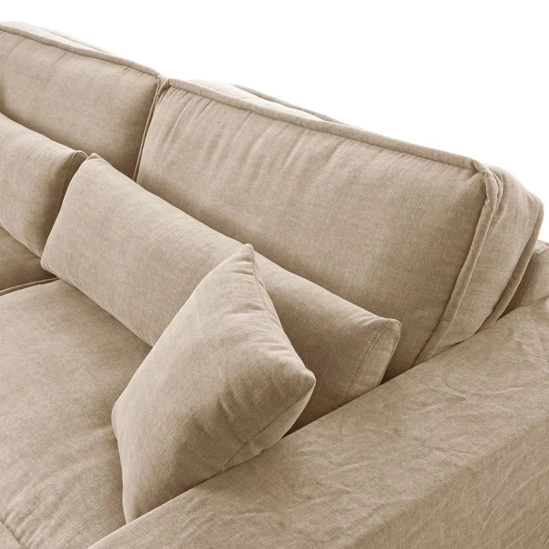 Riviera Maison 3,5-Sitzer-Sofa Metropolis, Natural