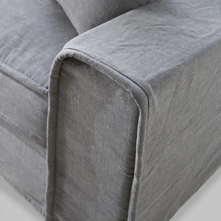 Riviera Maison 3,5-Sitzer-Sofa Metropolis, Grey