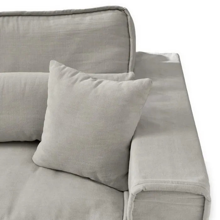 Riviera Maison 3,5-Sitzer-Sofa Metropolis, Ash Grey