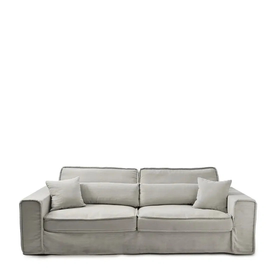 Riviera Maison 2,5-Sitzer-Sofa Metropolis, Ash Grey-www.Stil-Ambiente.de-