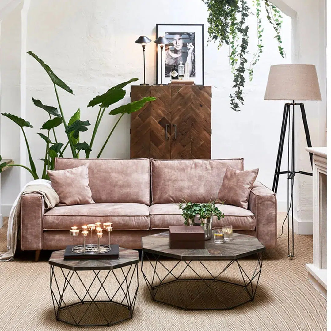 Riviera Maison 3,5-Sitzer-Sofa Kendall, Grey