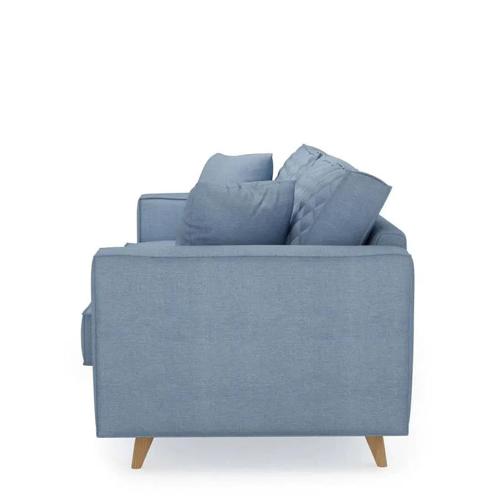 Riviera Maison 3,5-Sitzer-Sofa Kendall, Ice Blue