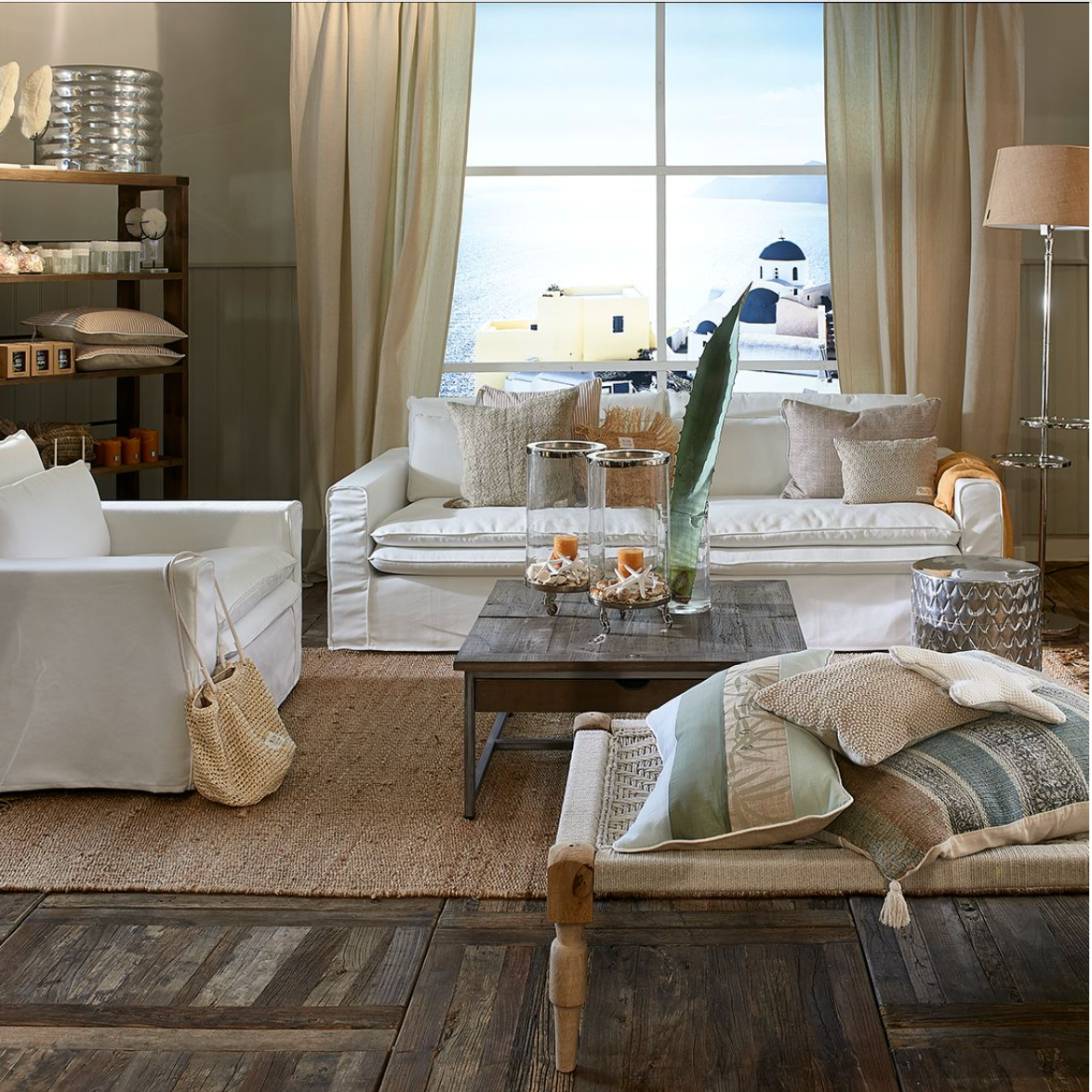 Riviera Maison 2,5-Sitzer-Sofa Continental, Natural-8720142196110-Stil-Ambiente-4761001