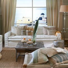 Riviera Maison 2,5-Sitzer-Sofa Continental, Petrol-8720142207250-Stil-Ambiente-4808002