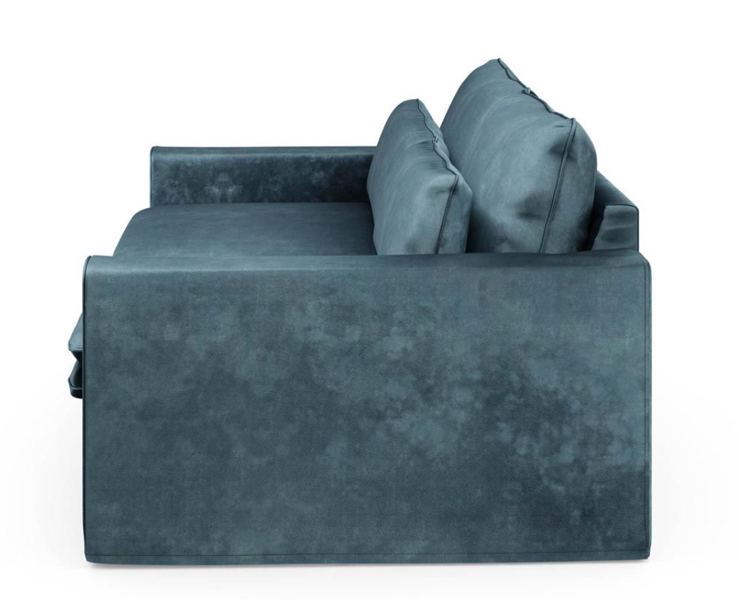 Riviera Maison 2,5-Sitzer-Sofa Continental, Petrol-8720142207250-Stil-Ambiente-4808002