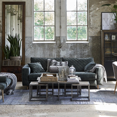 Riviera Maison 2,5-Sitzer-Sofa Kendall, Ash Grey-8718056612345-Stil-Ambiente-4228004