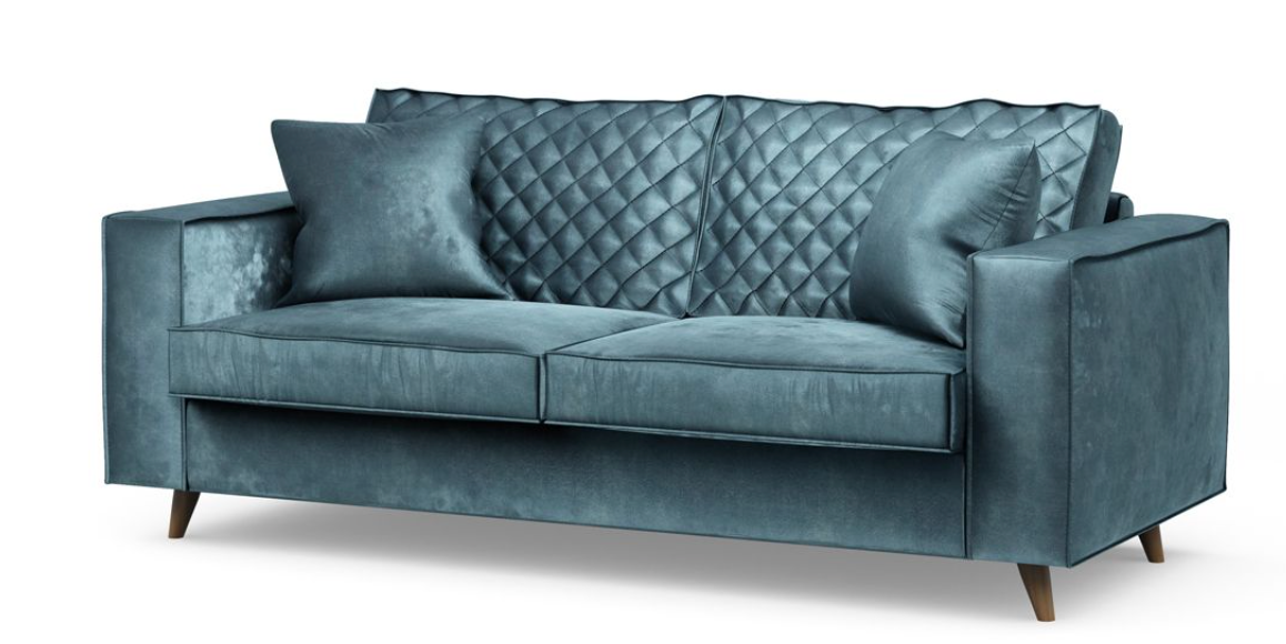Riviera Maison 2,5-Sitzer-Sofa Kendall, Petrol-8718056611423-Stil-Ambiente-4218003