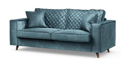 Riviera Maison 2,5-Sitzer-Sofa Kendall, Petrol-8718056611423-Stil-Ambiente-4218003