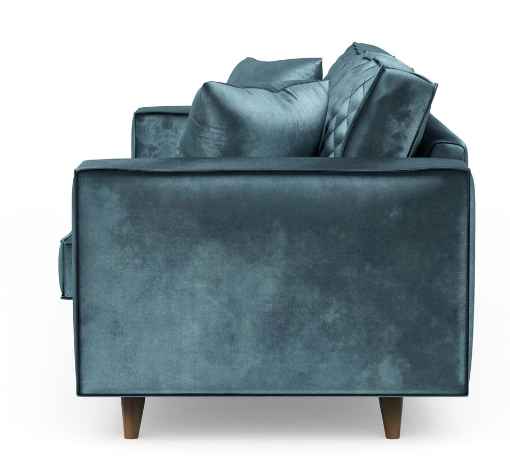 Riviera Maison 2,5-Sitzer-Sofa Kendall, Petrol-8718056611423-Stil-Ambiente-4218003