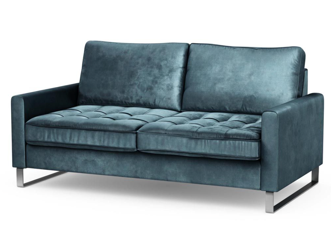 Riviera Maison 2,5-Sitzer-Sofa West Houston, Petrol-8718056666508-Stil-Ambiente-4484002