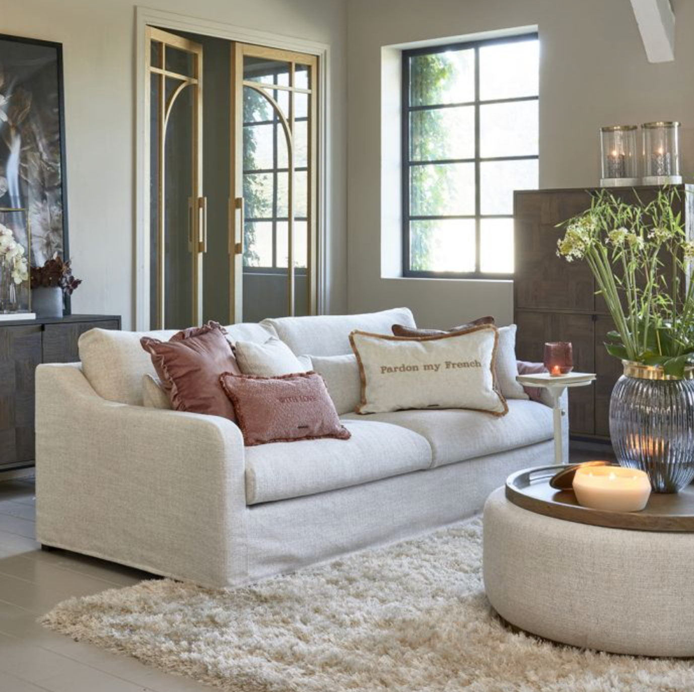 Riviera Maison 3,5-Sitzer Giovanni, Antique White-8720794139671-Stil-Ambiente-30051001