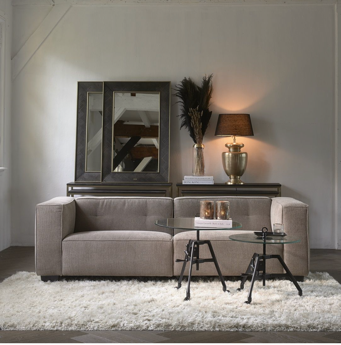 Riviera Maison 3,5-Sitzer-Sofa Hampton Heights, Petrol-8720142266455-Stil-Ambiente-5287003
