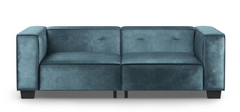 Riviera Maison 3,5-Sitzer-Sofa Hampton Heights, Petrol-8720142266455-Stil-Ambiente-5287003
