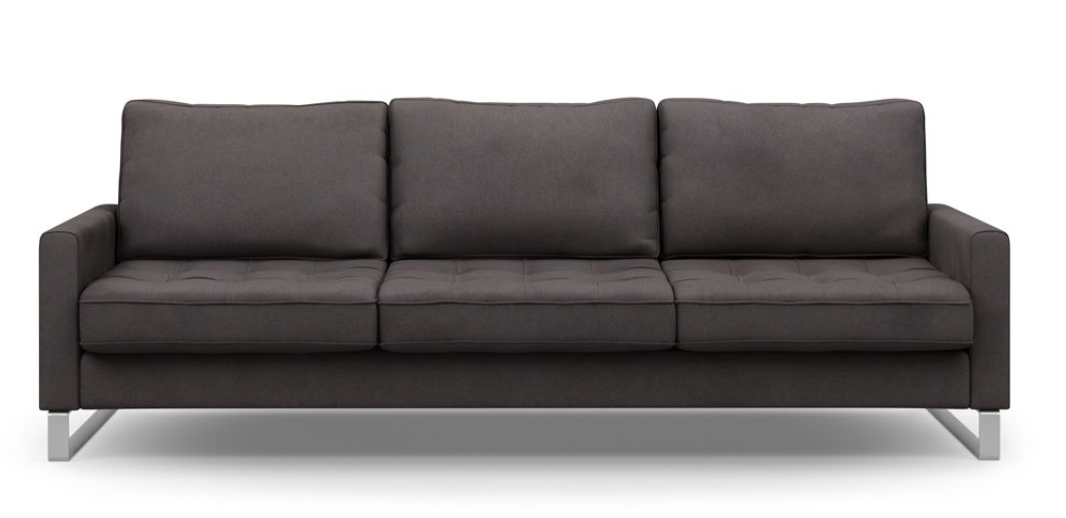 Riviera Maison 3,5-Sitzer-Sofa West Houston, Noir-8720142316396-Stil-Ambiente-5882004