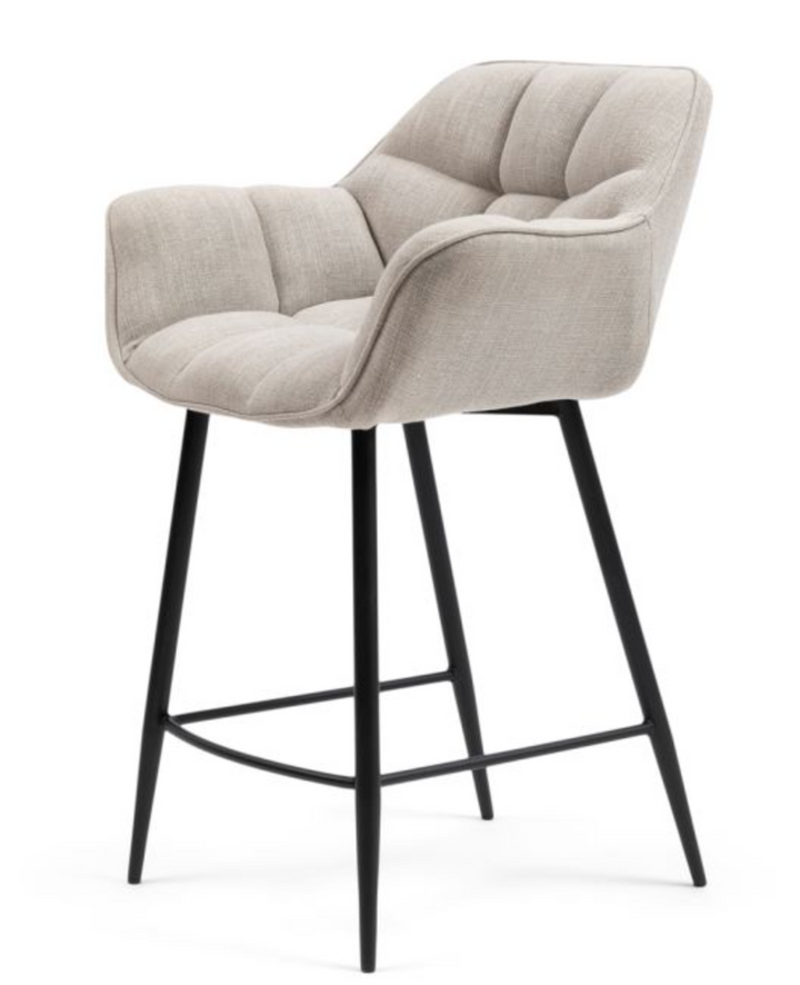 Riviera Maison Barhocker Carnaby, Fabulous Flax, Leinen-8720142071769-Stil-Ambiente-6732001