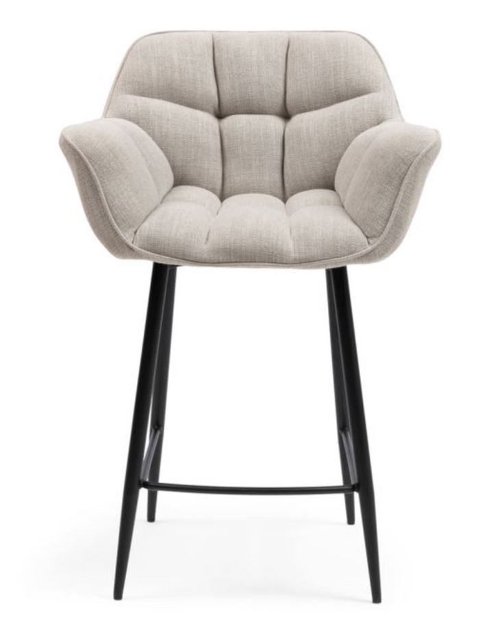 Riviera Maison Barhocker Carnaby, Fabulous Flax, Leinen-8720142071769-Stil-Ambiente-6732001