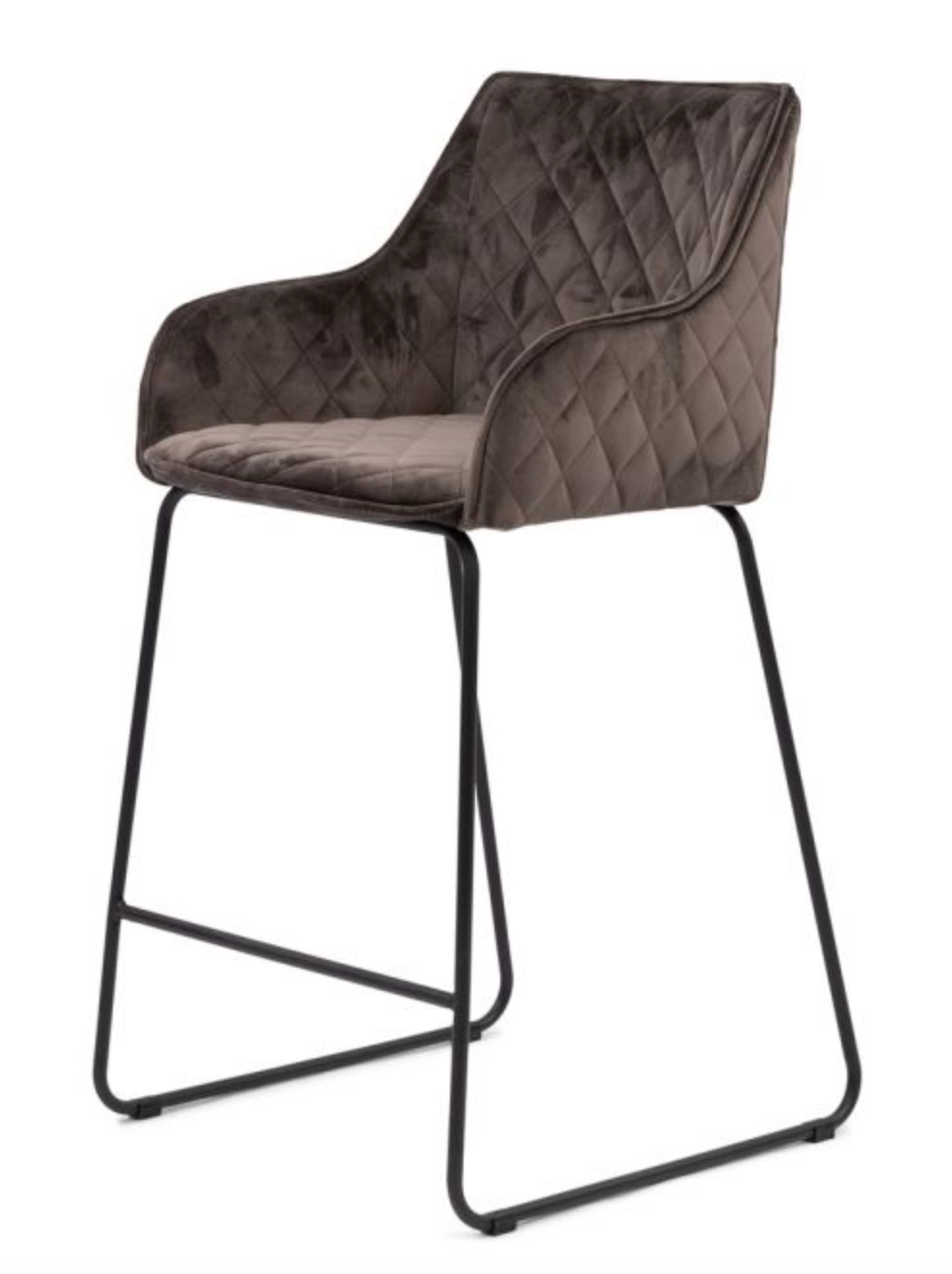 Riviera Maison Barhocker Frisco Drive, Anthracite, Velvet-8720142275259-Stil-Ambiente-5382002