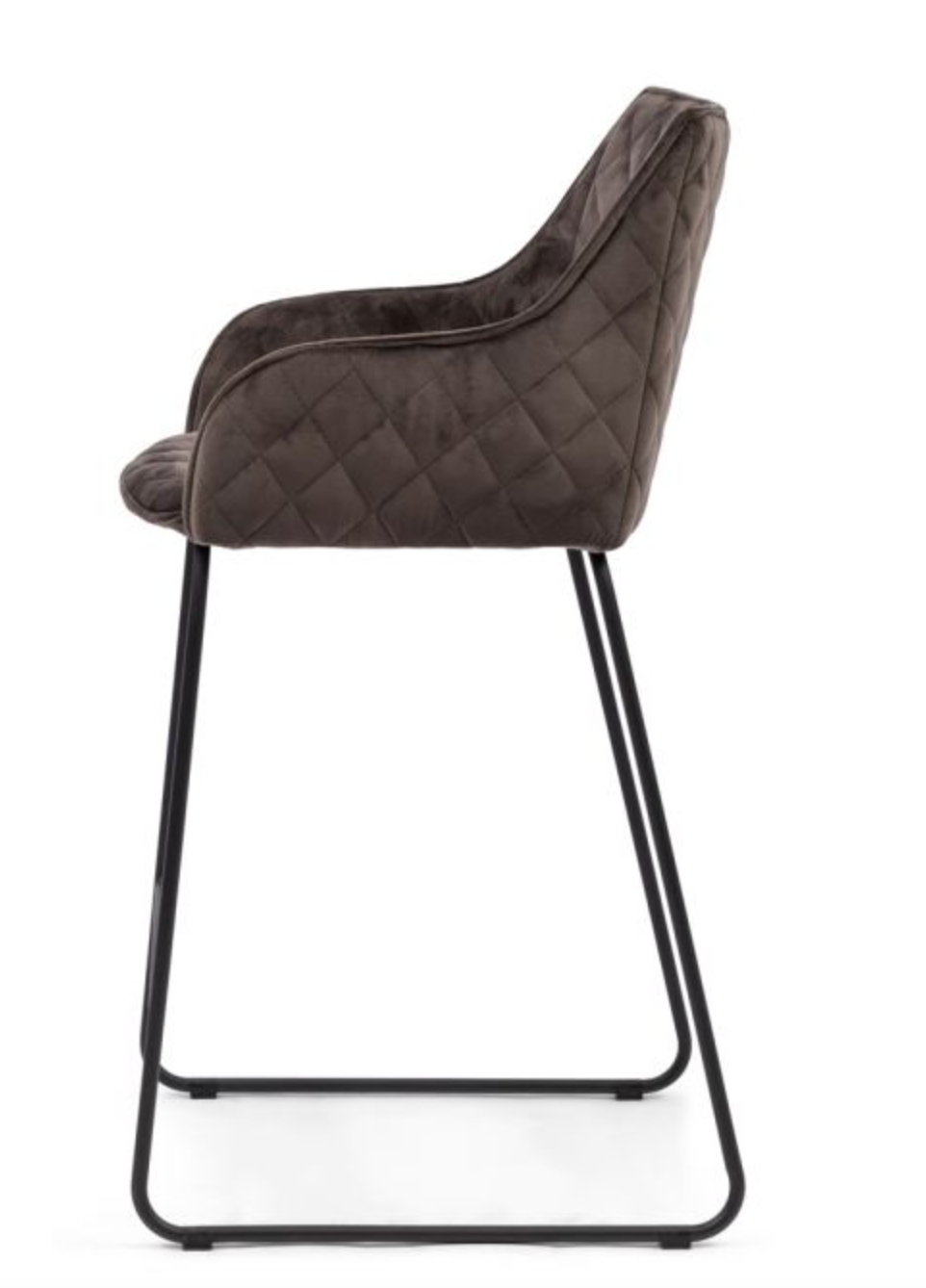 Riviera Maison Barhocker Frisco Drive, Anthracite, Velvet-8720142275259-Stil-Ambiente-5382002