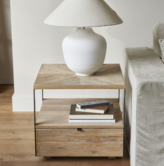 Riviera Maison Beistelltisch Milan 60x60CM-8720794157248-Stil-Ambiente-552240