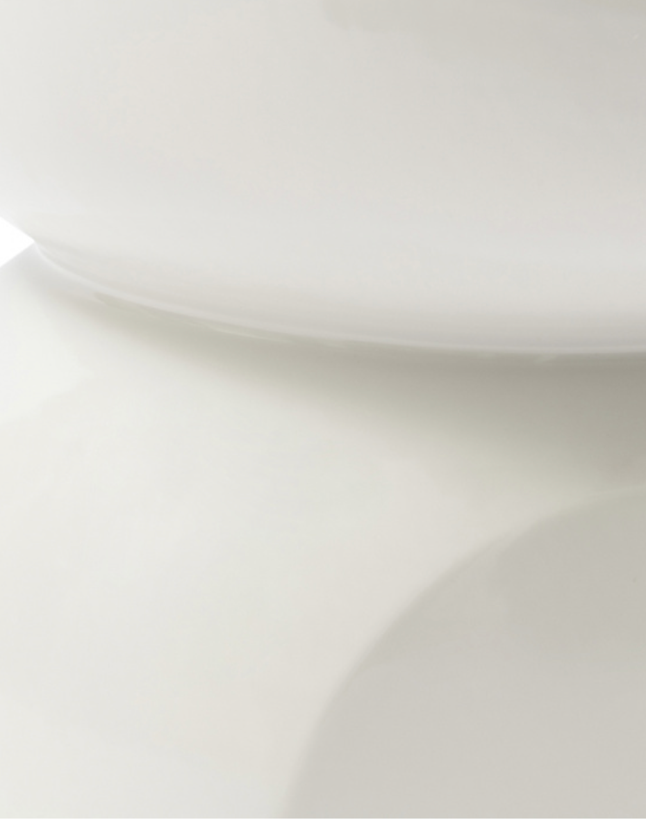 Riviera Maison Beistelltisch Porto Reinweiß 37cm-8720794166554-Stil-Ambiente-555350