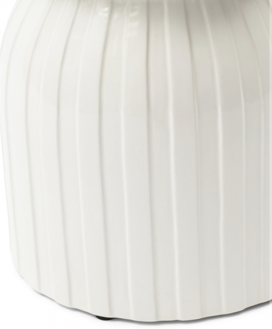 Riviera Maison Beistelltisch Sintra Reinweiß 35cm-8720794166301-Stil-Ambiente-555390