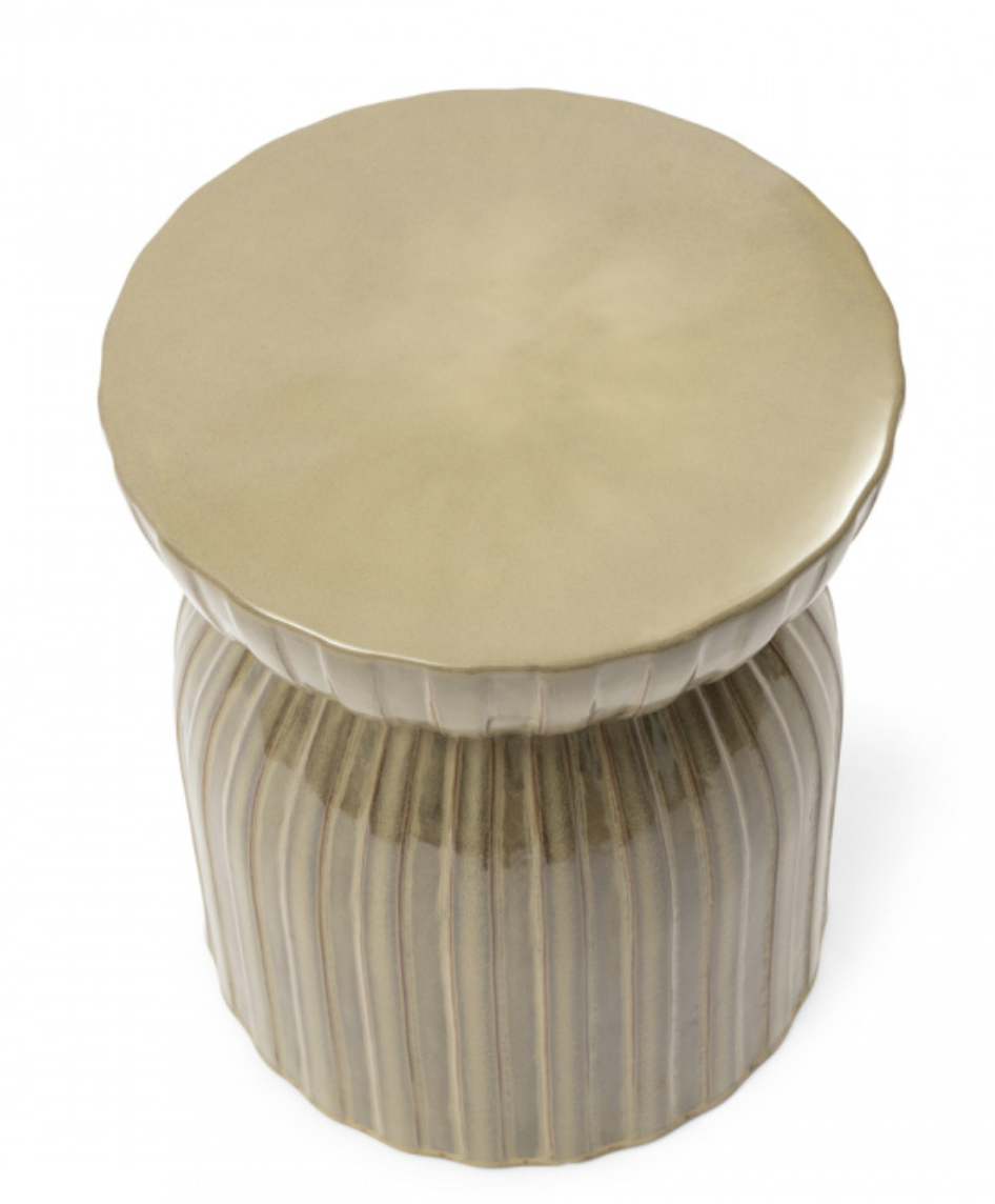 Riviera Maison Beistelltisch Sintra Urban Olive 35cm-8720794166585-Stil-Ambiente-555410
