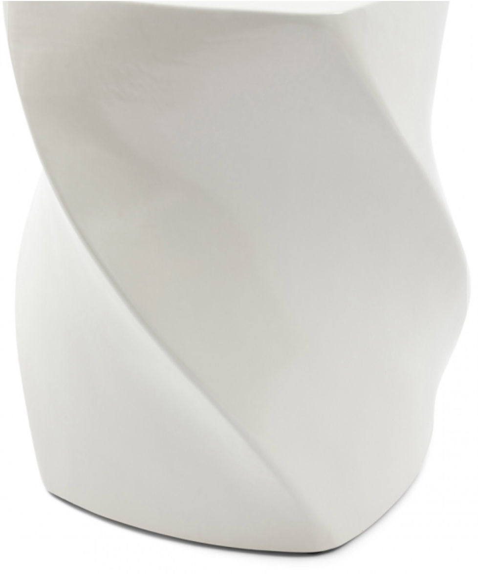 Riviera Maison Beistelltisch Vigo Reinweiß 40cm-8720794166578-Stil-Ambiente-555380