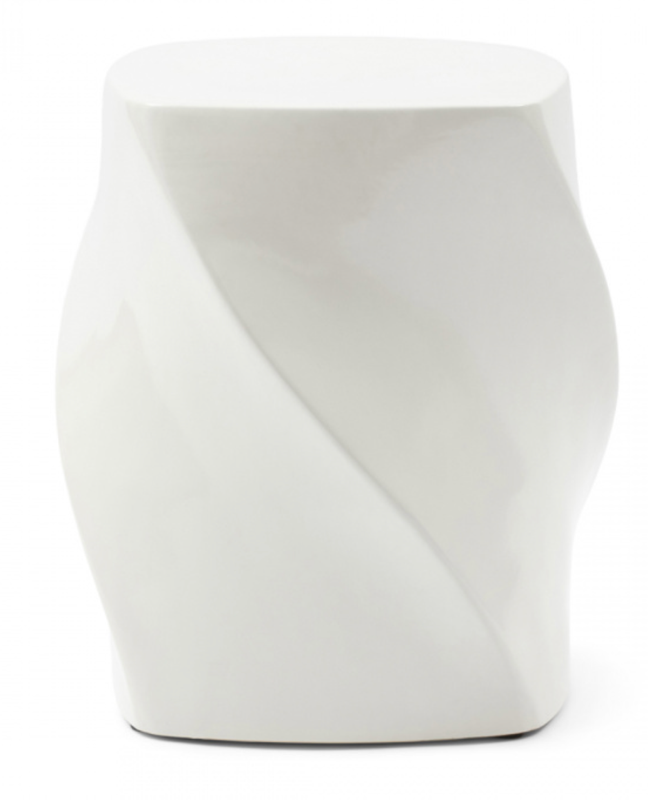 Riviera Maison Beistelltisch Vigo Reinweiß 40cm-8720794166578-Stil-Ambiente-555380