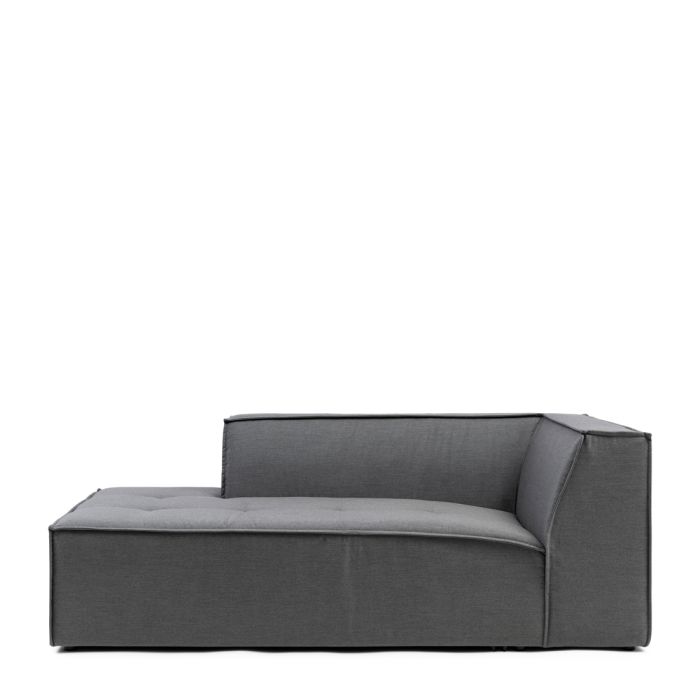 Riviera Maison Bellagio Outdoor Chaise Longue Left, sunbrella solid, flanelle-8720142126360-Stil-Ambiente-7318002